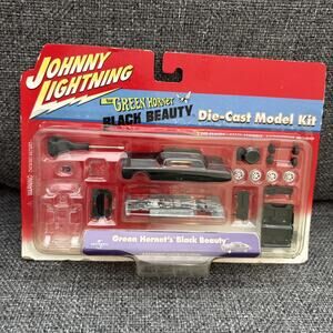 Vtg GREEN HORNET'S BLACK Beauty 2001 JOHNNY LIGHTNING 1:64 DIE-CAST MODEL KIT